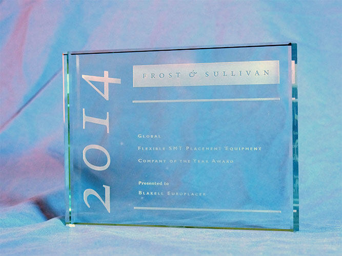 Frost & Sullivan奖 – 2014年度公司